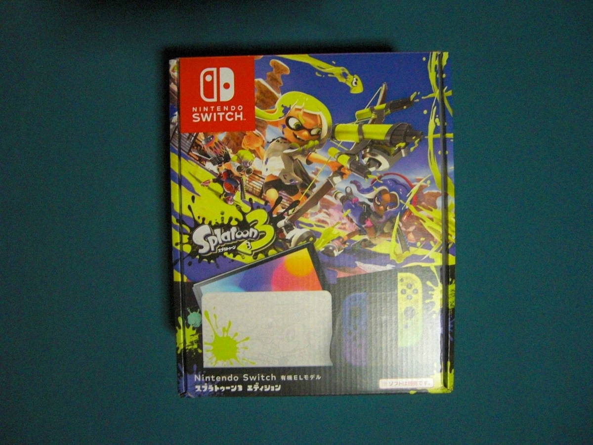 新品 Nintendo Switch 有機ELモデル スプラトゥーン3エディション