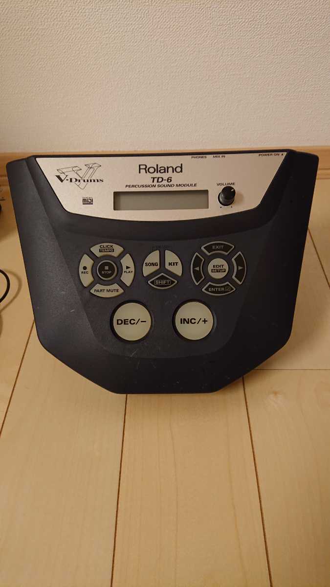 ROLAND V-Drums TD-6 音源 中古 電子ドラム サウンドモジュール の商品