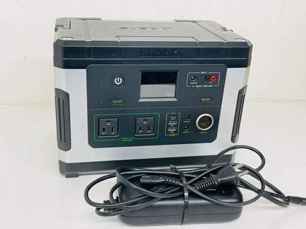 ｉｍ３０４３／ｓｕａｏｋｉ　スアオキ　ポータブル電源　Ｇ５００　アウトドア用品　蓄電池　１００