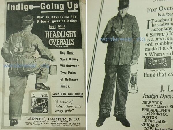 1916年【鉄道雑誌】 STIFEL HEADLIGHT CARHARTT 1910年代 アドバタイジング ウォバッシュ ヘッドライト カーハート ビンテージ 1910s20s30s