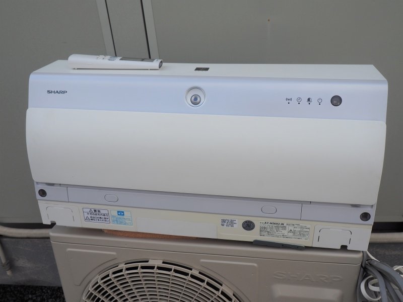 外装割れ有】SHARP AY-N56X2 シャープ ルームエアコン 2021年製 おもに