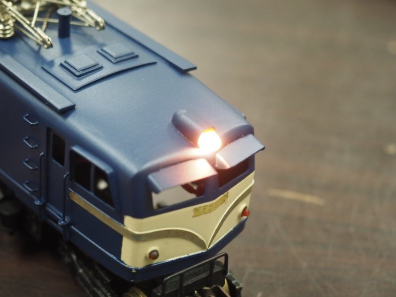 現状品】HOゲージ EF58型 電気機関車 モーター/ウエイト付 鉄道模型