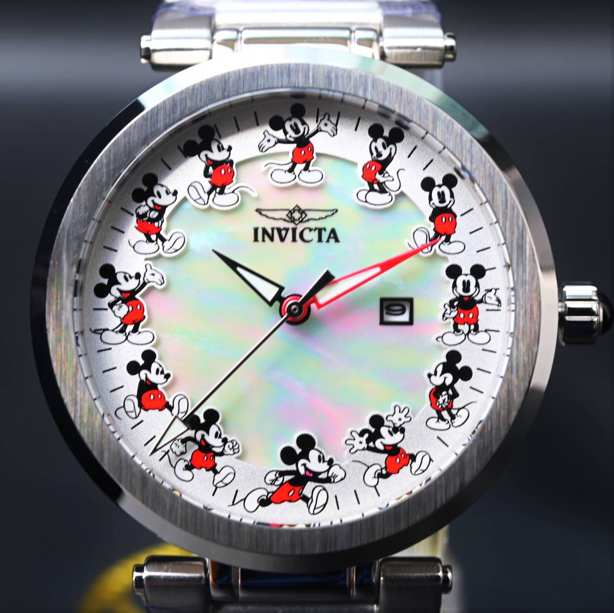 INVICTA インビクタ『Disney Mickey Mouse 39252』★電池式★レディース★100ｍ防水★日本製Mvt★シェルダイアル★世界限定_画像1