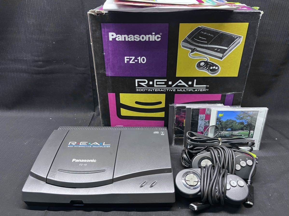 ▽Da右112▽120 Panasonic パナソニック FZ-10 3DO R・E・A・L 本体