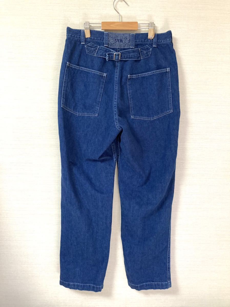 21AW Sサイズ テンダーロイン DENIM TROUSERS WASH インディゴ