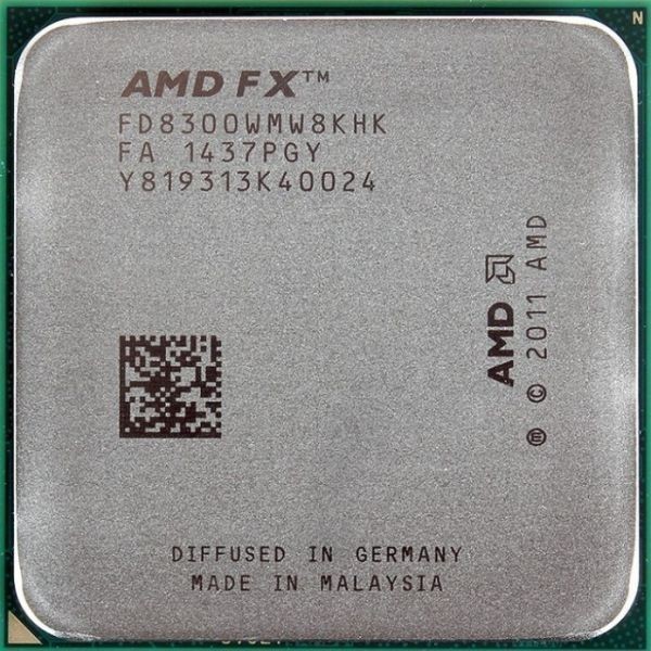 AMD FX-8300 4C 3.3GHz 3.6GHz 4 2MB 8MB 95W FD8300WMW8KHK