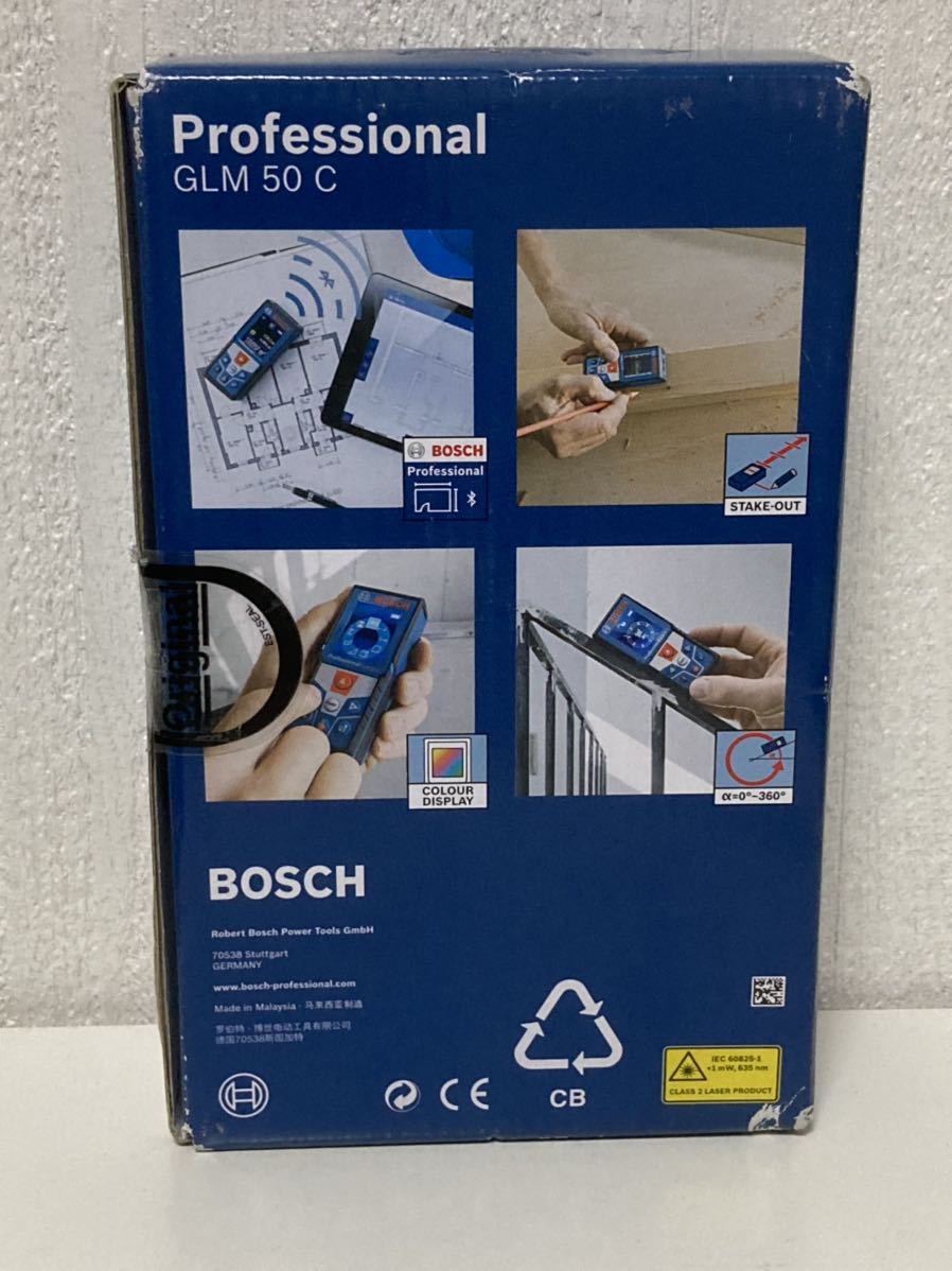 BOSCH/ボッシュ レーザー距離計 GLM50C スマキョリ データ転送 最大