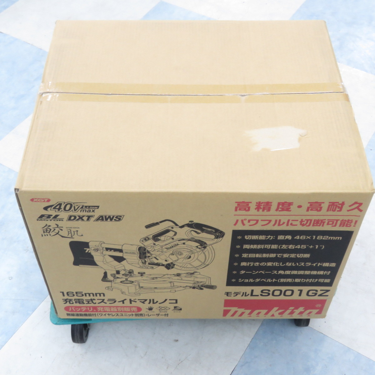 開封済/未使用品】makita マキタ 165mm 充電式スライドマルノコ