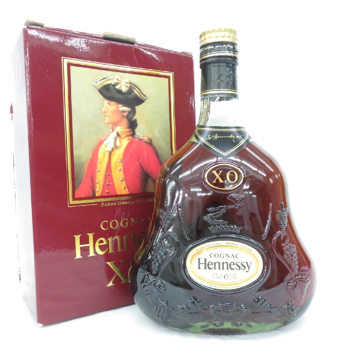 未開栓】Hennessy ヘネシー XO 金キャップ グリーンボトル ブランデー