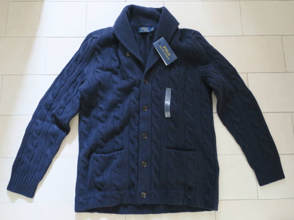 ☆未使用品 タグ付☆ POLO ralph lauren セーター カーディガン サイズ