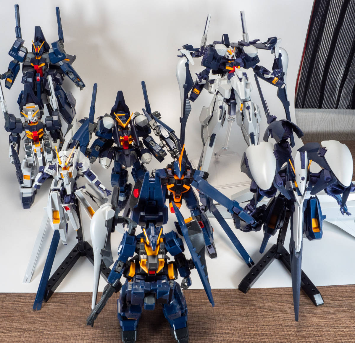 AOZシリーズ ガンプラHG/MG 組立品まとめ売り ジャンク品 ティターンズ