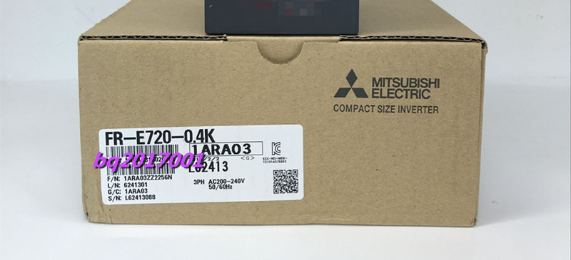 新品 新品 MITSUBISHI/ 三菱 インバーター FR-E720-0.4K 【６ヶ月保証 ...