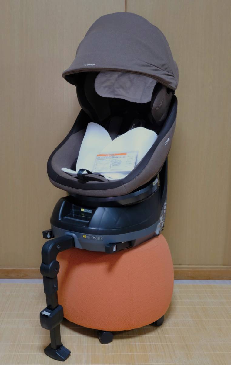 ☆美品!コンビ ホワイトレーベル クルムーヴ スマート ISOFIX エッグ