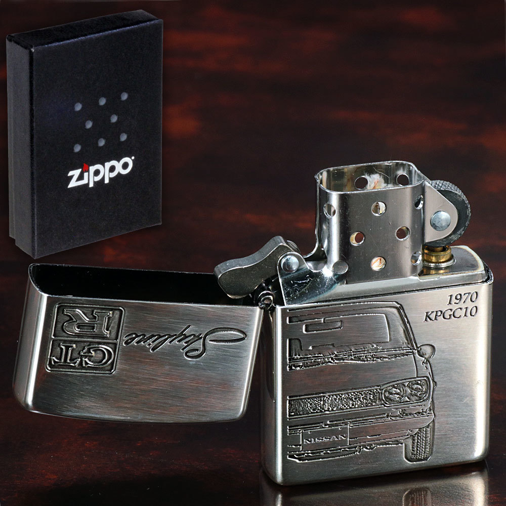 zippo(ジッポー)初代スカイラインGT-R後期型 1970年～/GT-R [KPGC10] ハコスカ 【ネコポス対応】_画像4