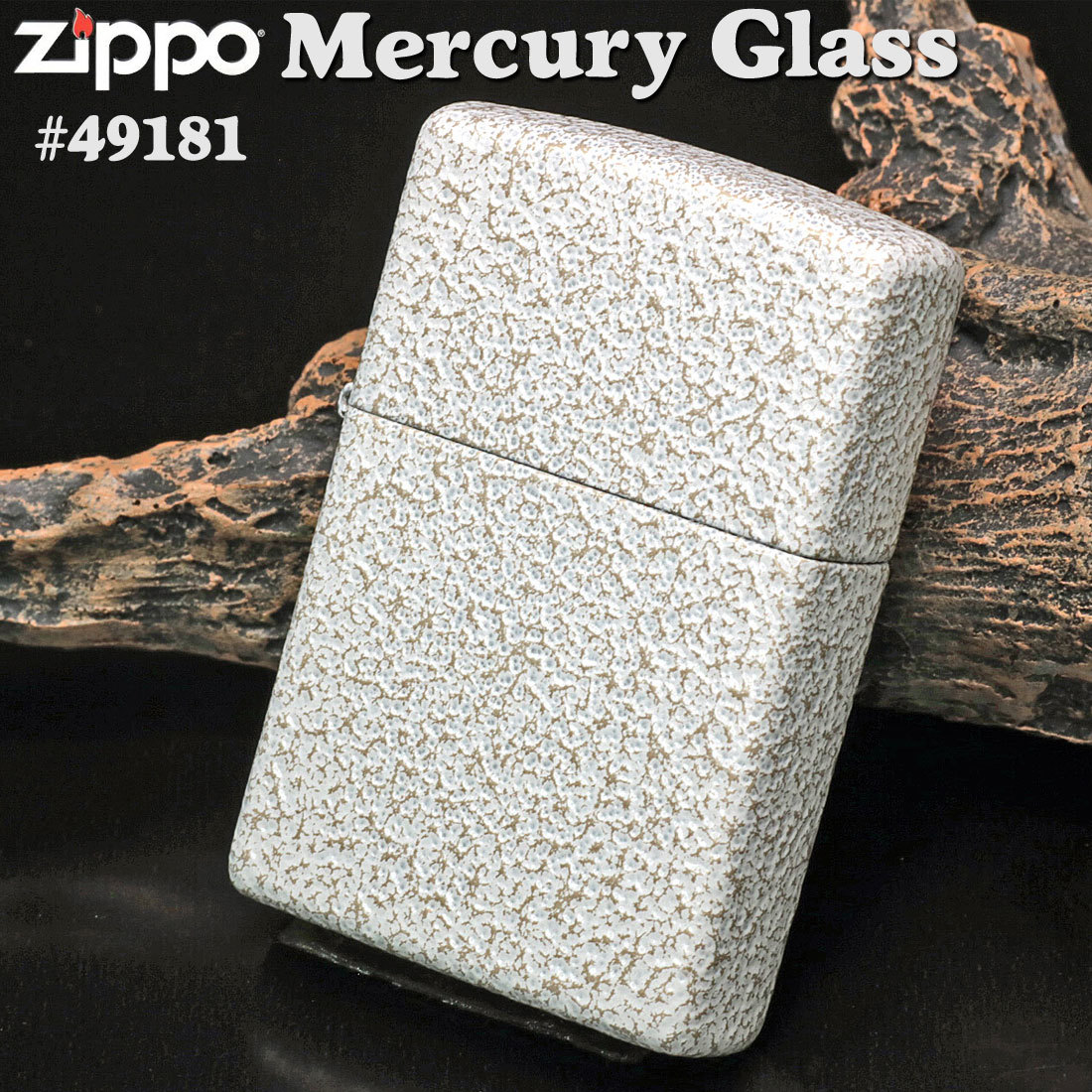 zippo(ジッポー) Mercury Glass （マーキュリーグラス）新ベーシック定番モデル 【ネコポス対応】_ZIPPO/新ベーシック定番モデル　Classic Me