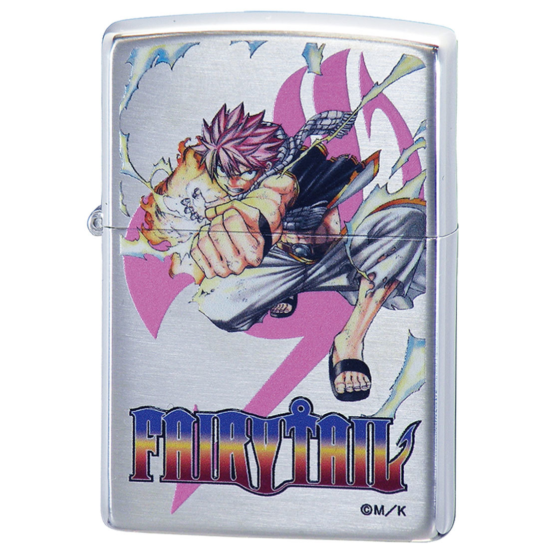 zippo(ジッポーライター) FAIRYTAIL(フェアリーテイル)ナツ S サテン・インクJET フルカラー送料無料_zippo(ジッポーライター) FAIRYTAIL(フェア