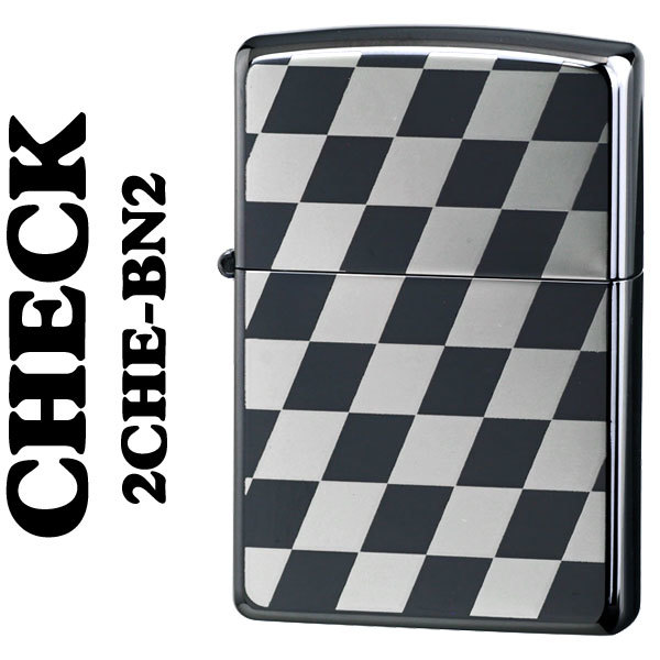 Zippo（ジッポー） オイルライター CHECK 市松模様 2CHE-BN2【ネコポス対応可】_Zippo（ジッポー） オイルライター CHECK