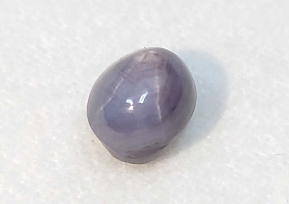  beautiful goods! Star sapphire 4.35ct oval kaboshon loose (LA-5627)