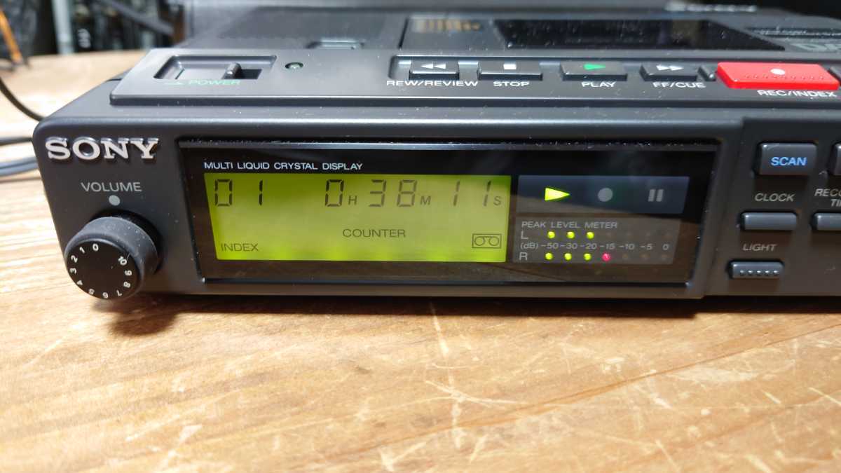 SONY Sony digital audio tape ko-da-TCD-D10 recording it is possible to reproduce guarantee none 