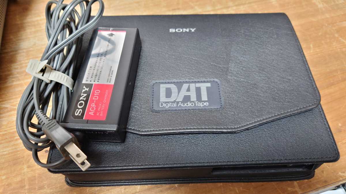 SONY Sony digital audio tape ko-da-TCD-D10 recording it is possible to reproduce guarantee none 