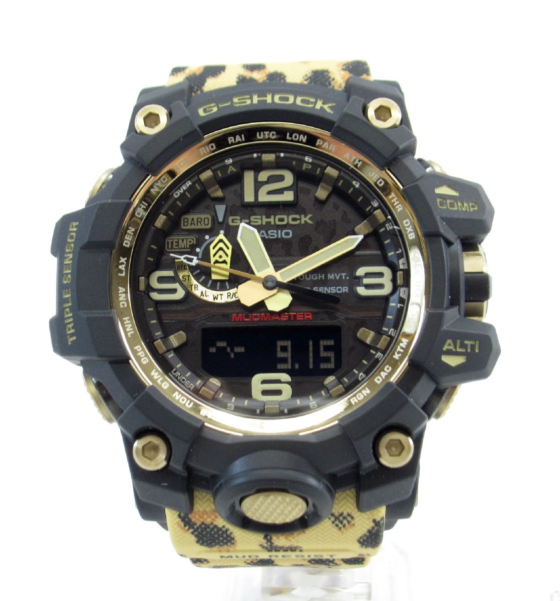 未使用 CASIO カシオ G-SHOCK MUDMASTER WILDLIFE PROMISING GWG