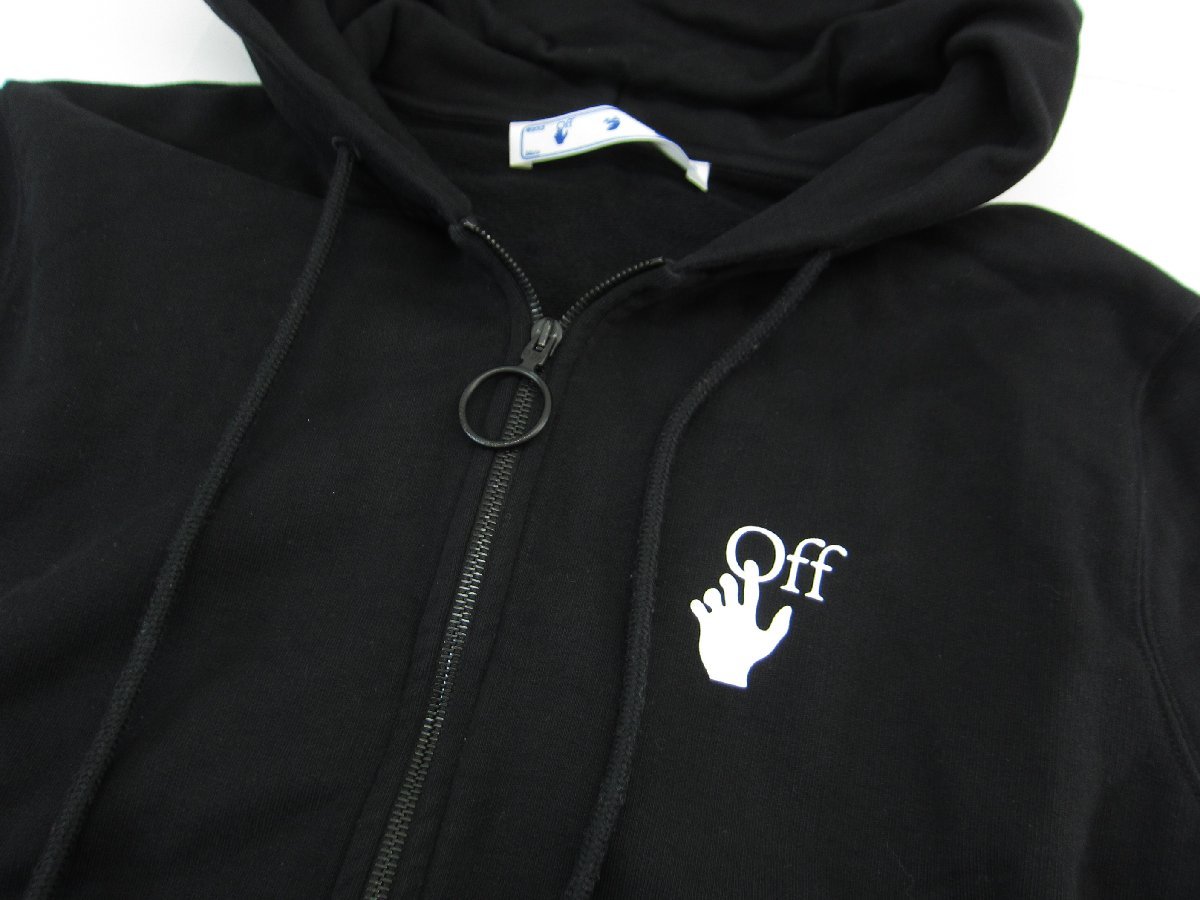 最大48%OFFクーポン off white オフホワイト MARKER LOGO ZIP パーカー