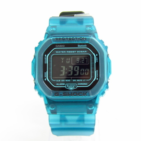 未使用 CASIO G-SHOCK カシオ G-ショック DW-B5600G-2JF Bluetooth対応 デジタル腕時計 ▼AC23388_画像2