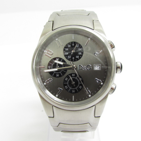 D&G DOLCE&GABBANA ドルチェ&ガッバーナ クロノグラフ 腕時計 ▼AC23401