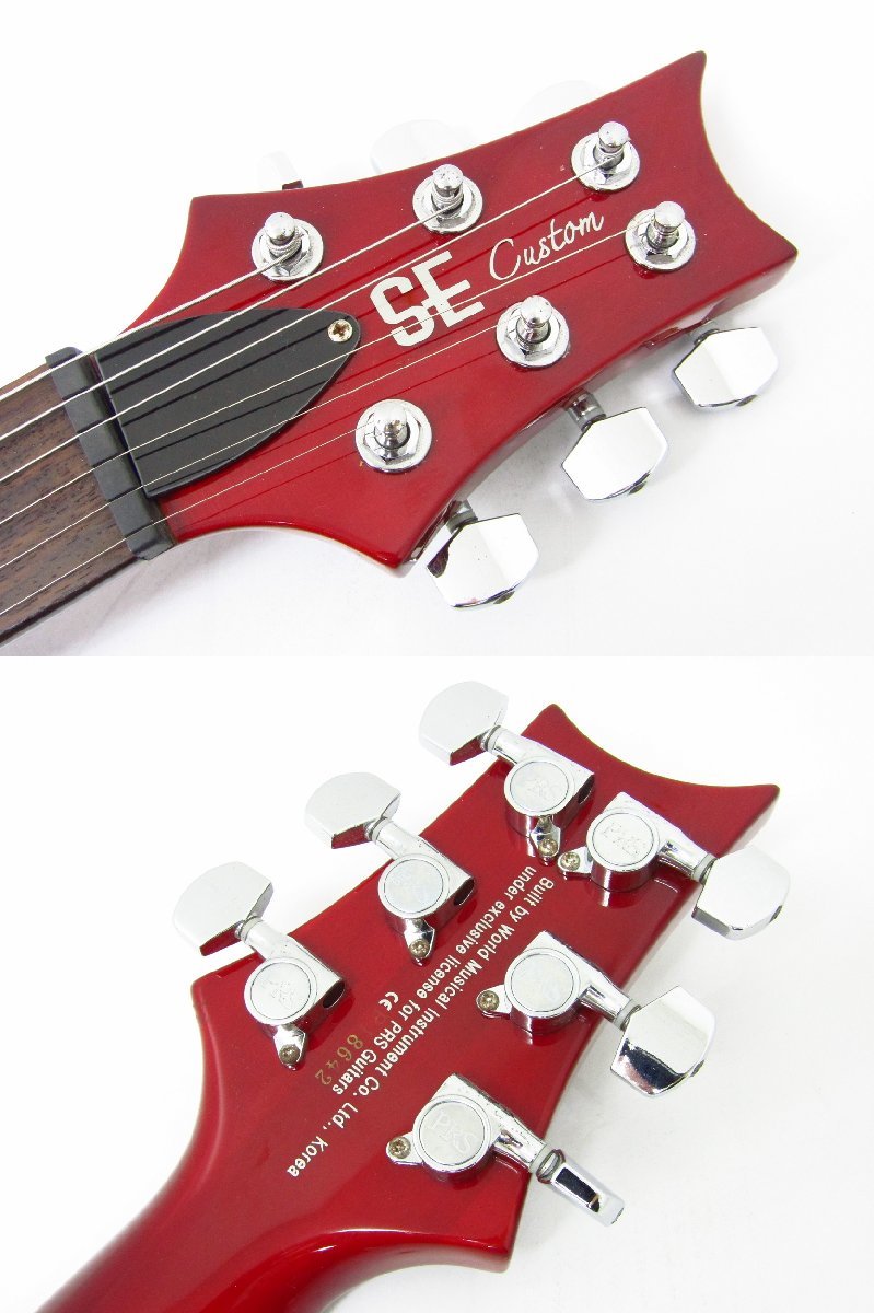 P.R.S SE Custom 24 エレキギター ソフトケース付き ▽G3656