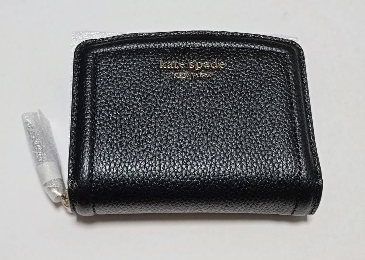 直販卸売り 送料無料 ブラック K5610 2つ折り財布 ケイトスペード 服飾