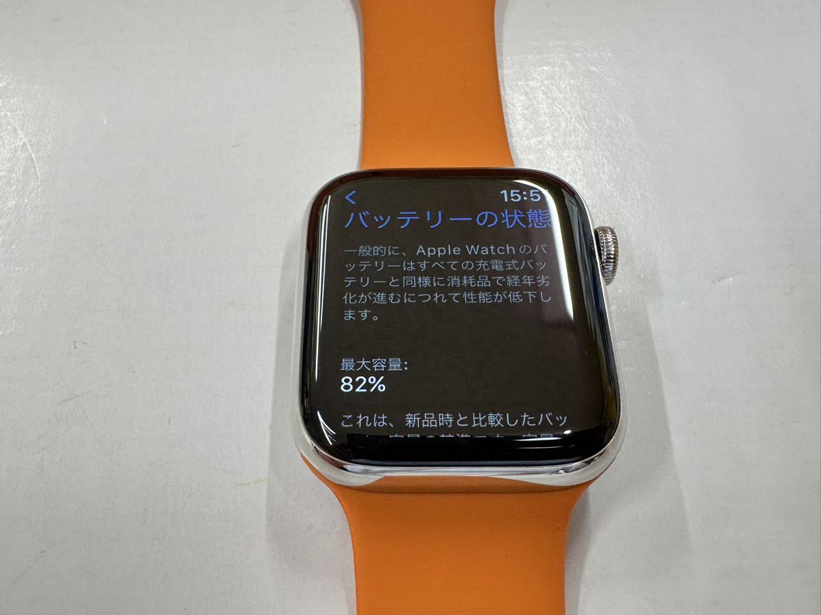 ☆即決 ケア+ 美品 Apple Watch series6 HERMES 44mm アップルウォッチ