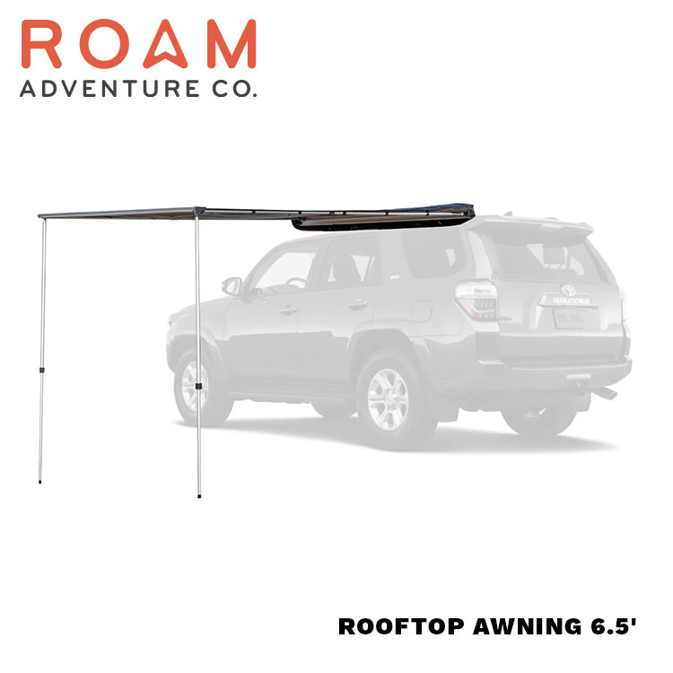 ROAM ADVENTURE ROOFTOP AWNING 6.5' SLATE ルーフトップ オーニング6.5フィート 幅 約 2ｍ スレート ローム アドベンチャー