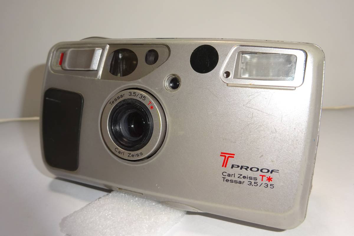 購入可能 京セラ KYOCERA T proof Carl Zeiss 35mm F3.5 フィルムカメラ