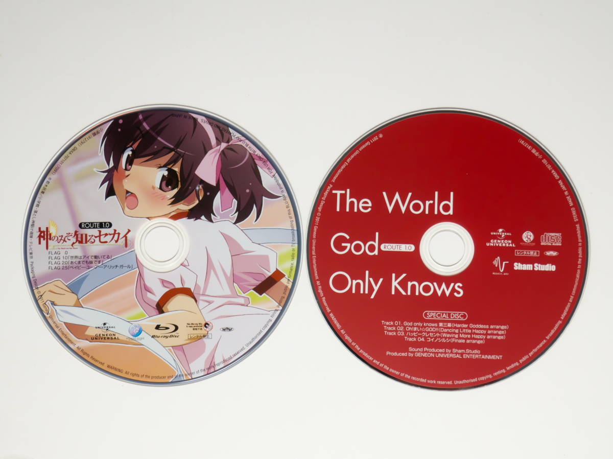 美品】神のみぞ知るセカイ ROUTE 1 0 〈初回限定版〉 [Blu-ray 美品】神のみぞ知るセカイ ROUTE 1 0 〈初回限定版〉 [Blu-ray