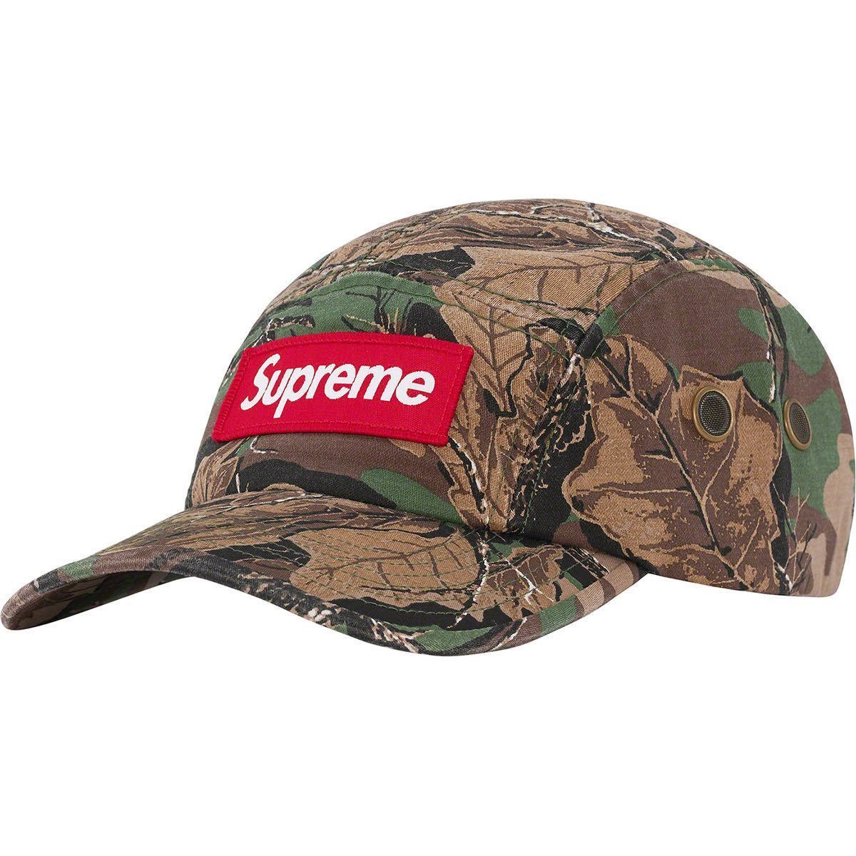Branch Olive Camo】Supreme 22FW Week3 Military Camp Cap