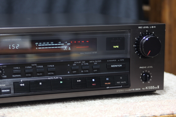 □美品 SONY TC-K555ESⅡ カセットデッキ ソニー - www