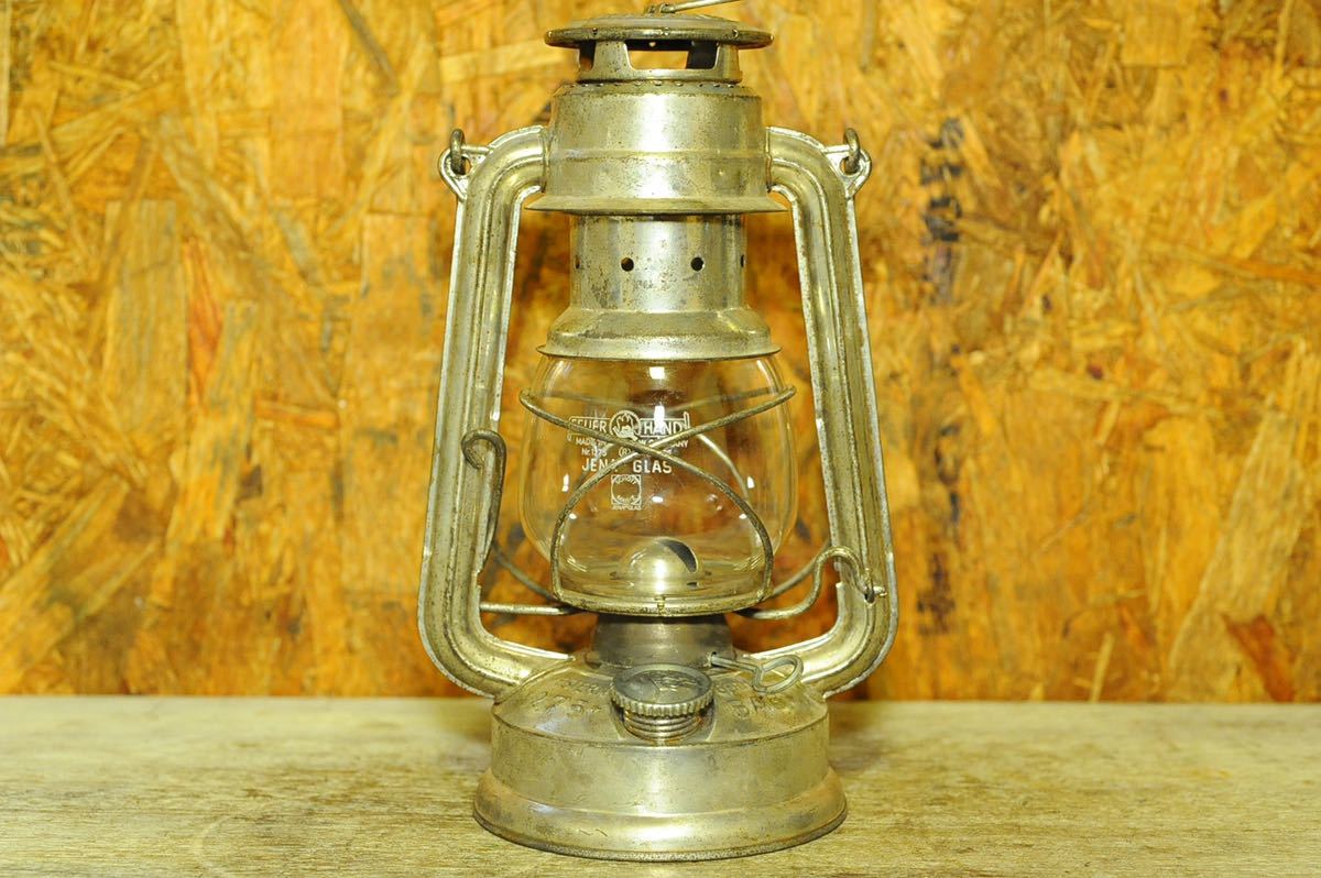 Feuerhand 275 Lantern ② / 錫メッキ 西ドイツ製 ストーム オイル