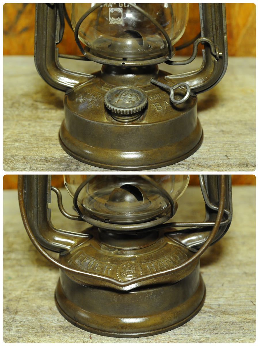 Feuerhand 275 Lantern ① / 錫メッキ 西ドイツ製 ストーム オイル