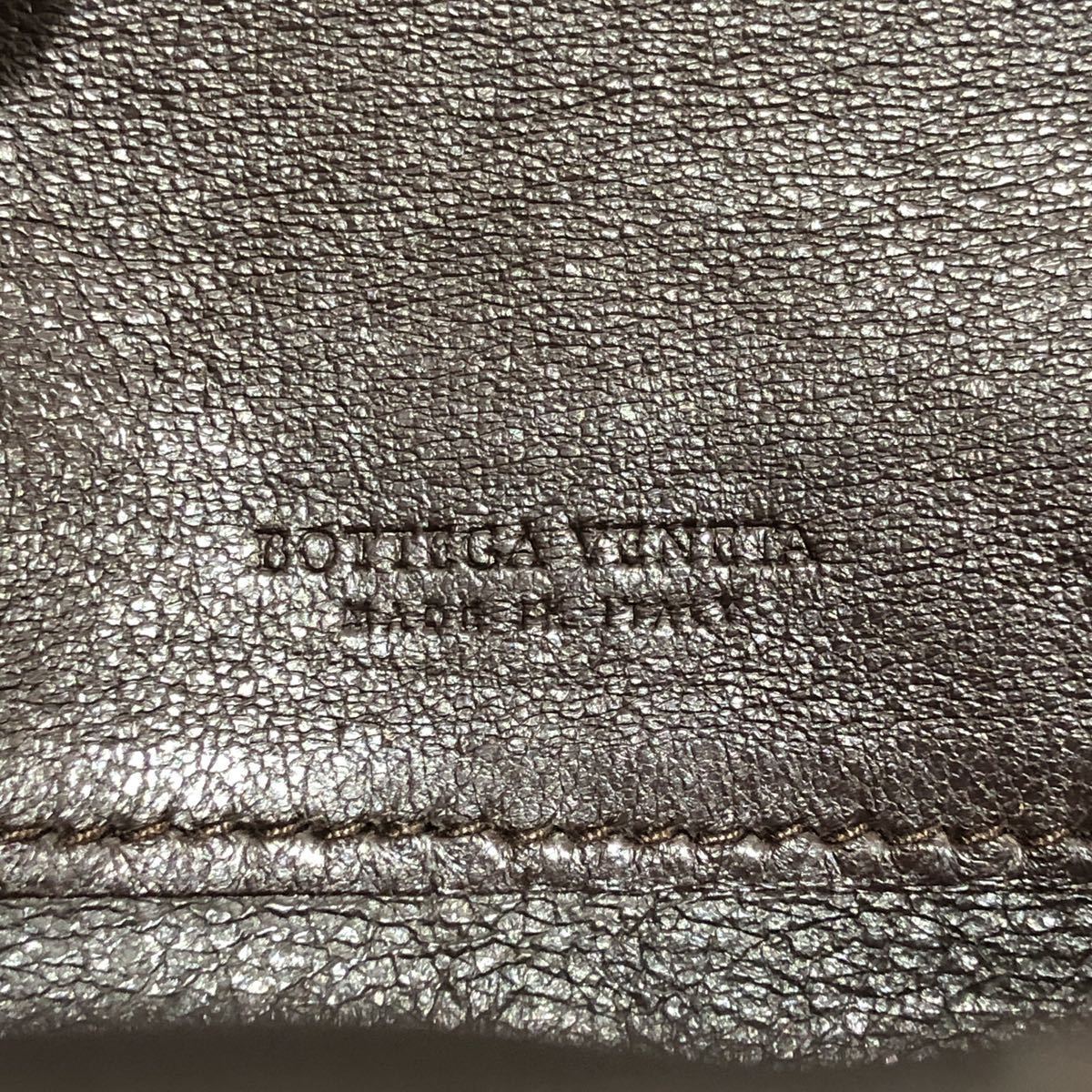 【BOTTEGA VENETA】長財布 ボッテガヴェネタ レザー ブラウン 無地 コインケース付 143305V0013 イタリア製 ts202209_画像10