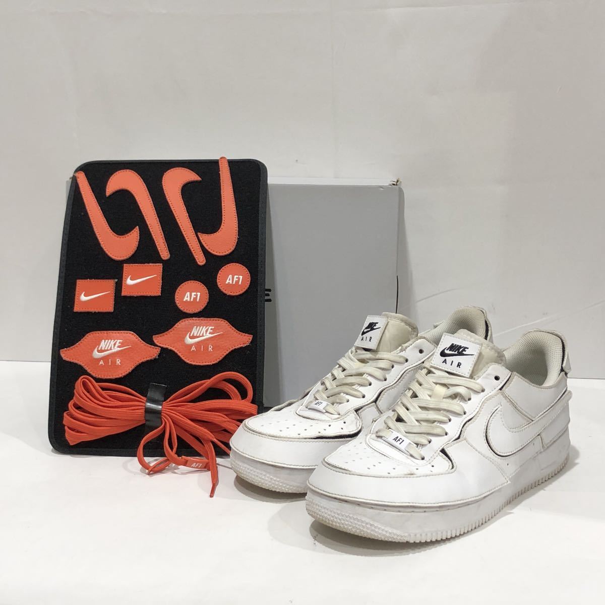 NIKE】AIR FORCE 1/1 27cm ホワイト ナイキ エアフォース CZ5093-100