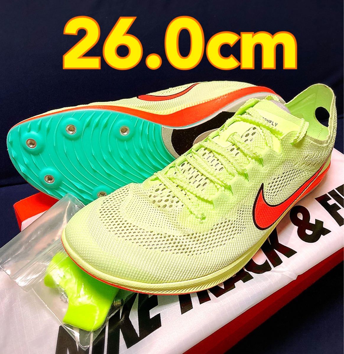 未使用】NIKE ZOOMX DRAGONFLY 26 0cm ナイキ ズームX ドラゴンフライ