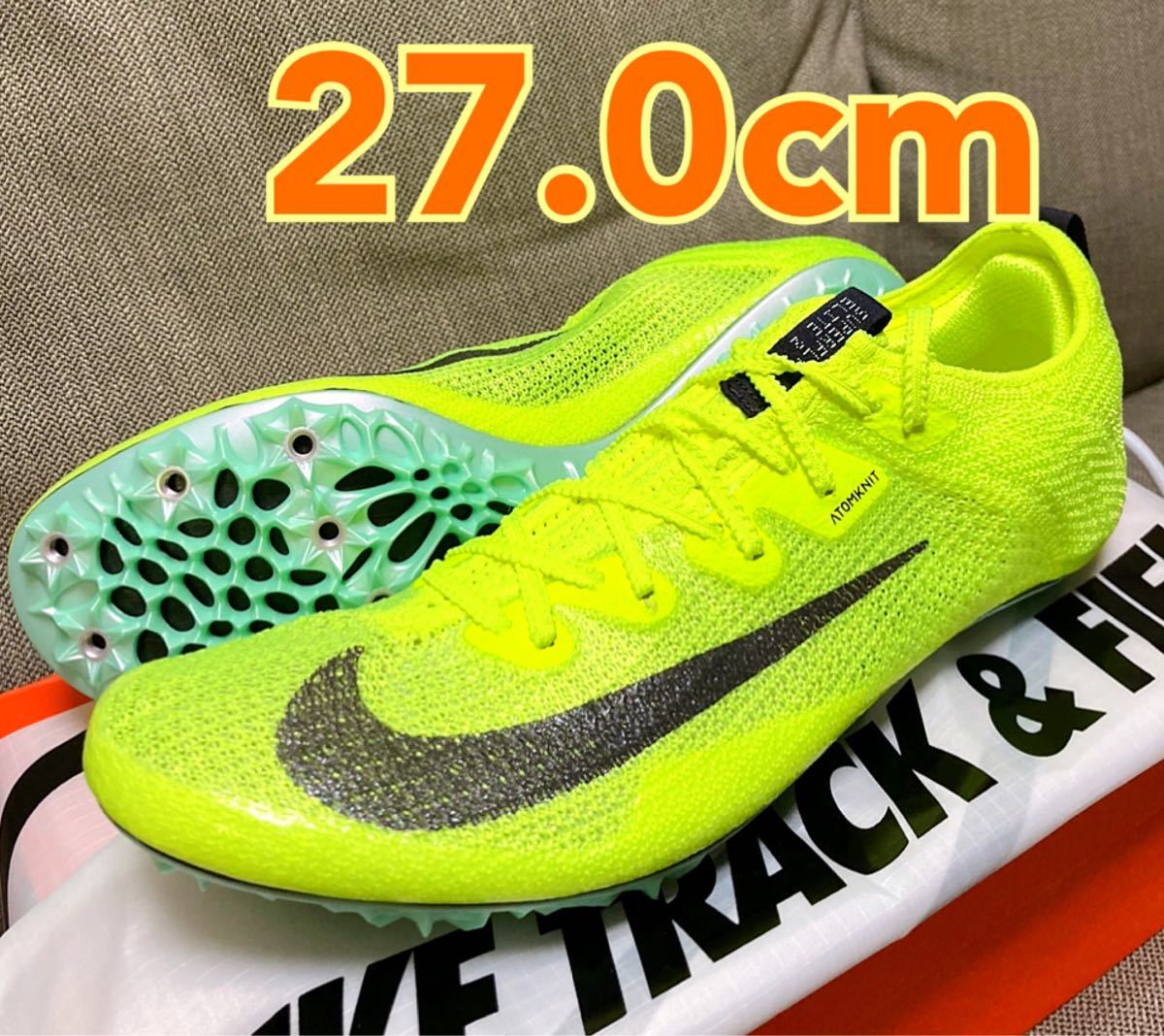 未使用】NIKE ZOOM SUPERFLY ELITE2 27 0cm ナイキ ズーム スーパー