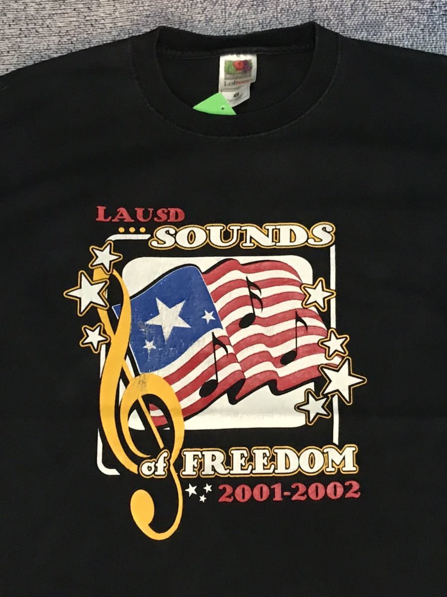 PayPayフリマ｜Sound of Freedom Tシャツ フリーダム サウンド アメリカ ビンテージ バンド ストリート スケート 古着 アメカジ