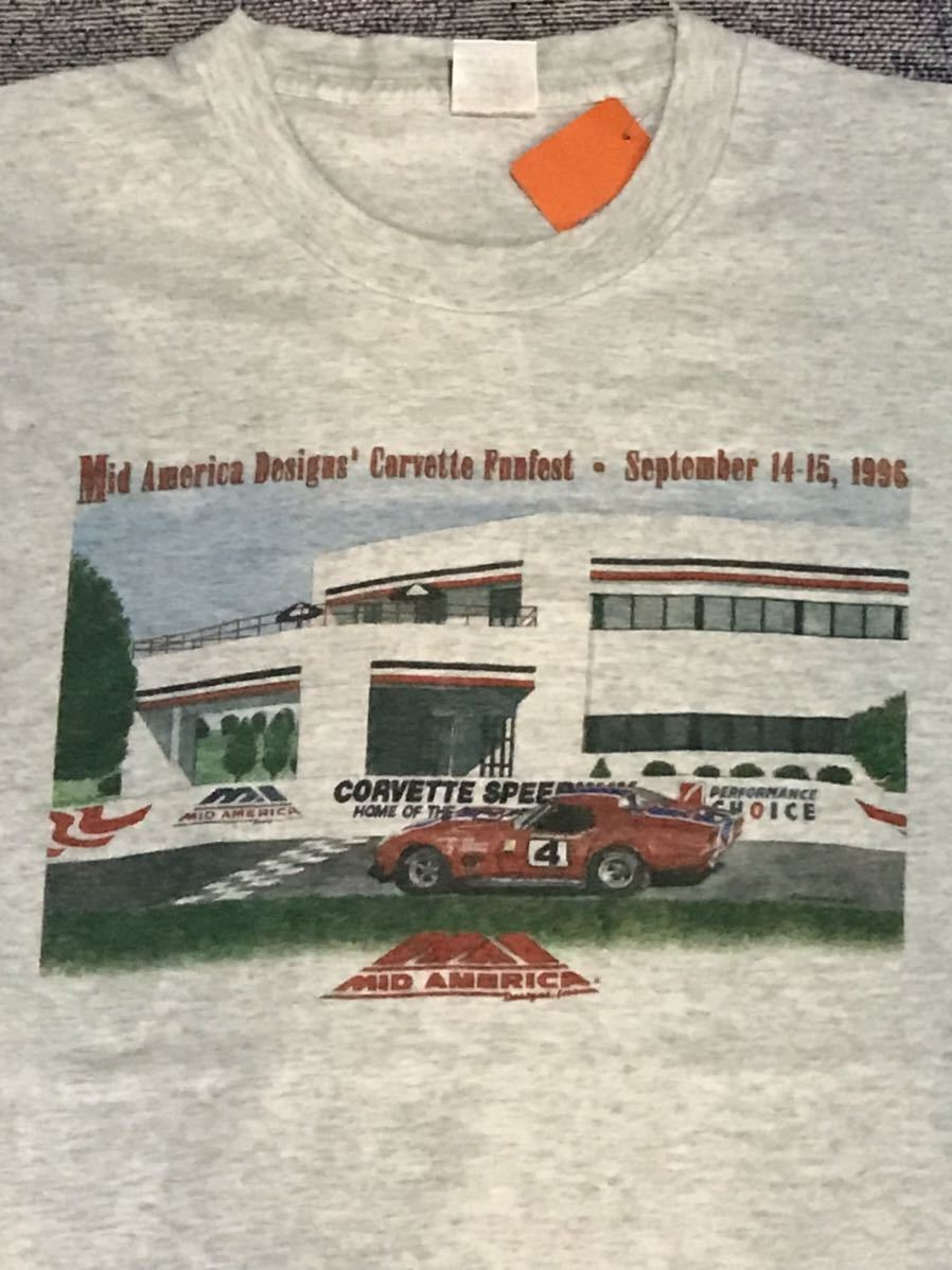 Corvette Funfest 1996 Tシャツ コルベット　シボレー　ビンテージ　アメリカ　ファンフェス　古着　アメカジ_画像3