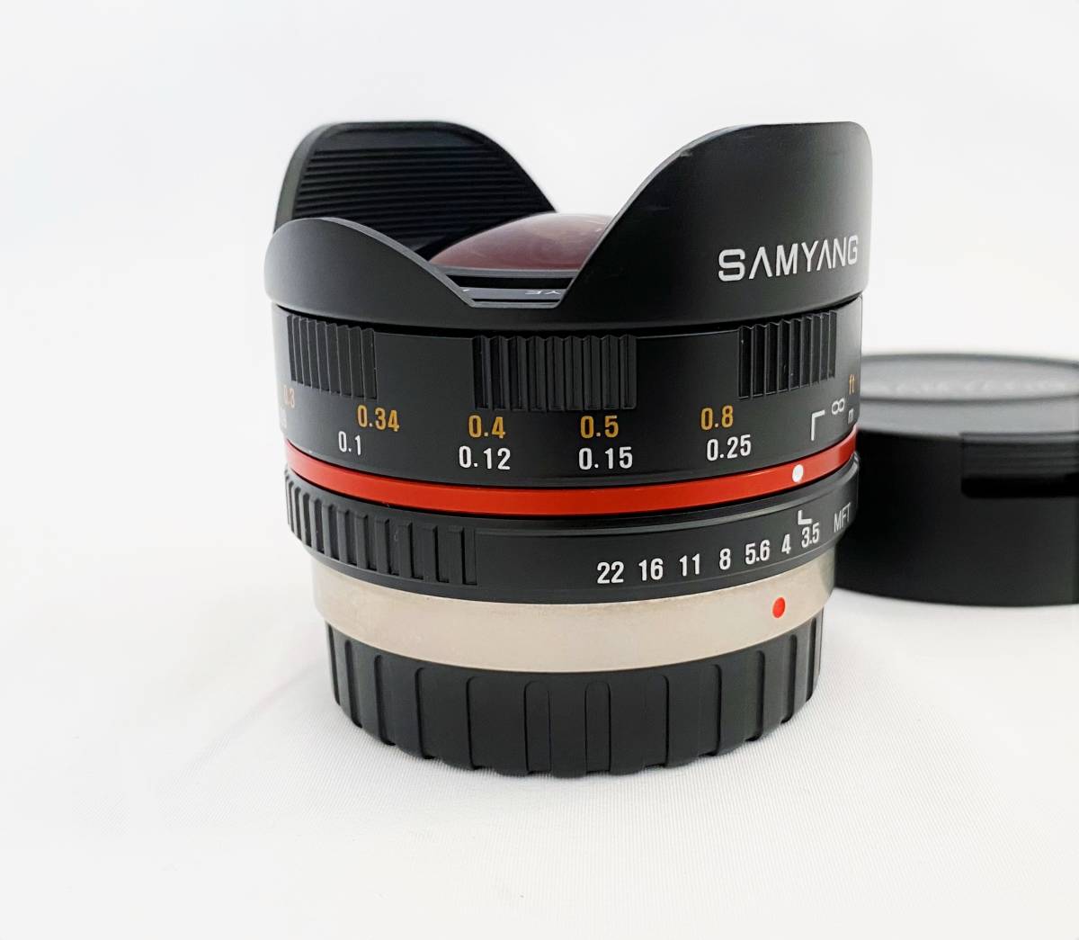 SAMYANG 7.5mm F3.5 FISH-EYE 魚眼レンズ マイクロフォーサーズ