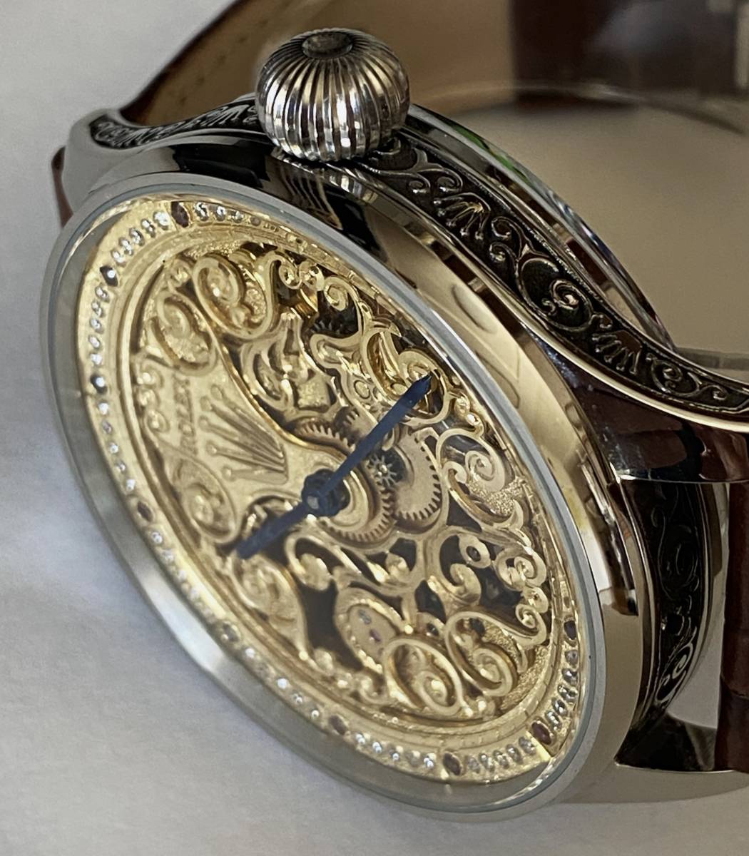 歴史を刻んだ【ロレックス/ROLEX】豪華彫金/スケルトン/1939年 歴史を刻んだ【ロレックス/ROLEX】豪華彫金/スケルトン/1939年