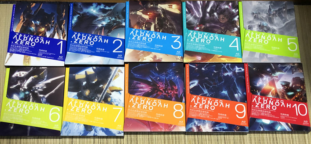 新入荷 流行 アルドノア ゼロ Blu-ray 1~10巻 全巻セット canbe.sakura