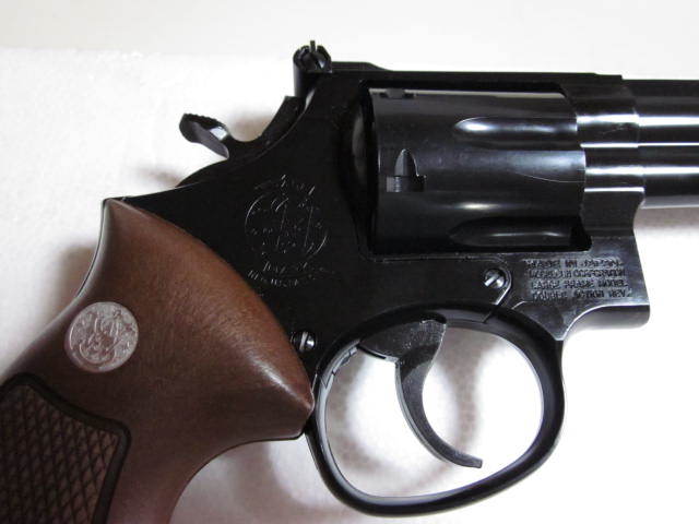 MGC S&W M586 357COMBAT　MAGNUMREVOLVER未発火　ラバーグリップ　発火品（送料無料）_画像8