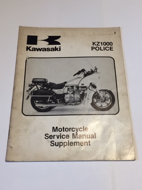 補足版 整備書 1983 KZ1000 P3 POLICE ポリス 1983'06版 カワサキ純正 原版 マニュアル サービス 整備 修理 リペアー リペア 予備検 ^在_在庫と納期を確認してください