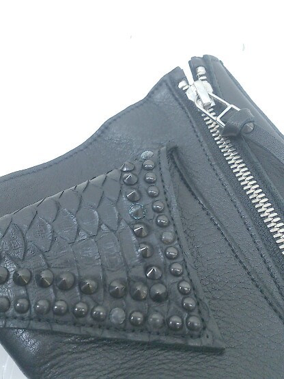 □ KMRii ケムリ CRUSH DOUBLE 定価6.9万円 ショート ZIP ブーツ